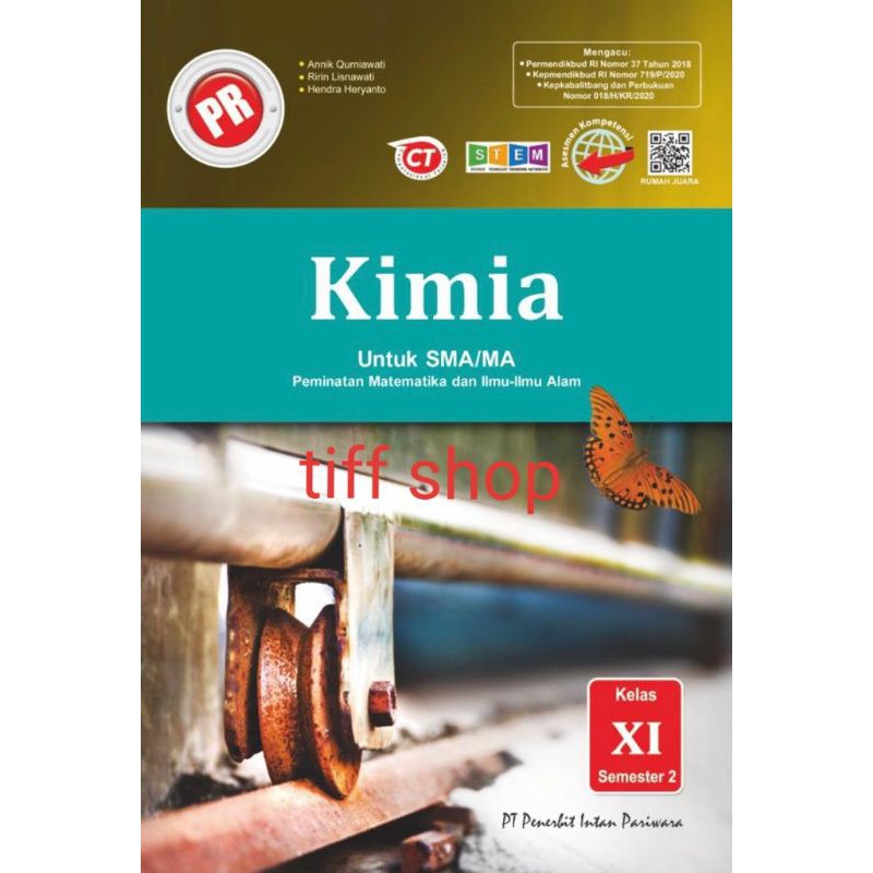 Buku Pr Lks Kimia Kelas Xi 11 Semester 2 K13 Revisi Intan Pariwara 2020 Shopee Indonesia