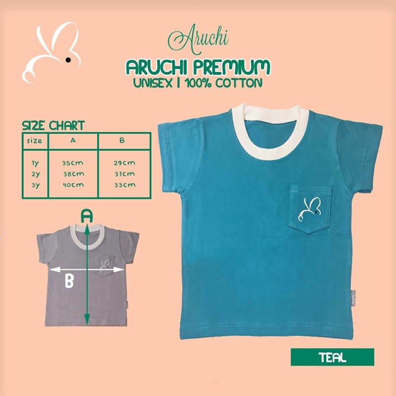 Aruchi T-Shirt Premium  Unisex 1Pcs