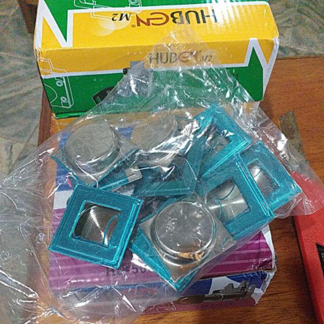 Handle Tanam Knob Petak Kecil / Tarikan Tanam Lemari Model Petak Kecil