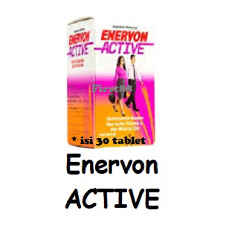 ENERVON ACTIVE - Multivitamin dan Mineral, isi 30 tablet