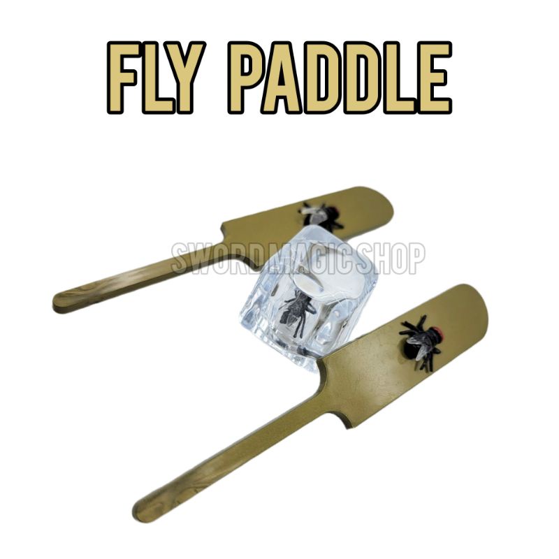 Alat Sulap Fly Paddle - Sulap Lalat - Mainan Lalat - Paddle Magic - Toko Sulap - Sword Magic Shop