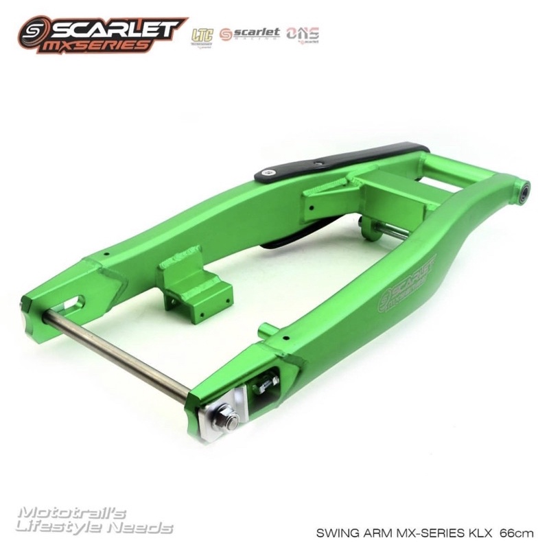 sasis motor kawasaki klx swing arm klx 150 garpu klx 150 scarlet racing arm scarlet klx dtracker cnc