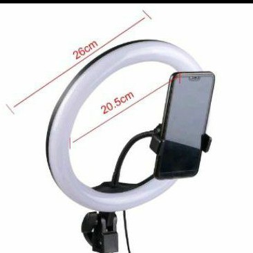 Ring light Flexcom curve lacyfans tripod 2m bicolour midio selfie vlogger youtube livestreamer murah