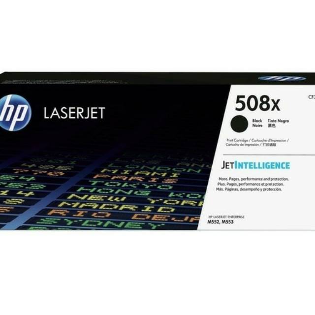Toner hP 508X LaserJet black original