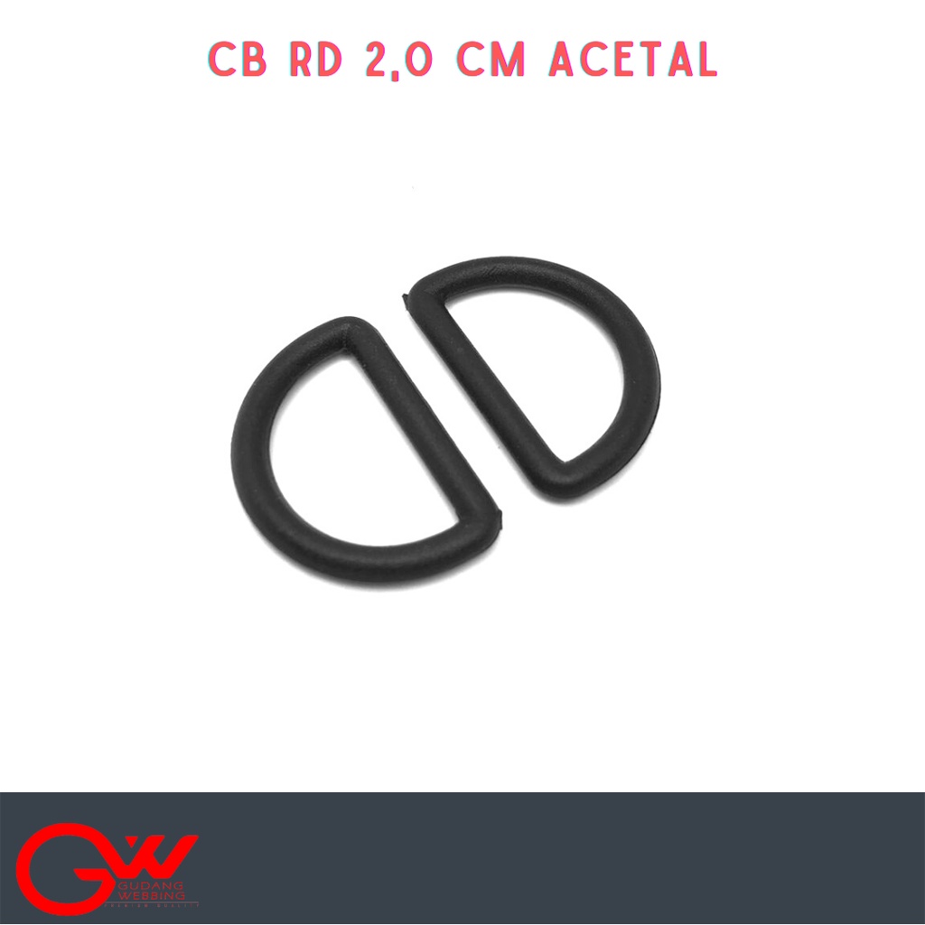 RING D PLASTIK / RING D 2 CM / CB RD 2,O CM ACT