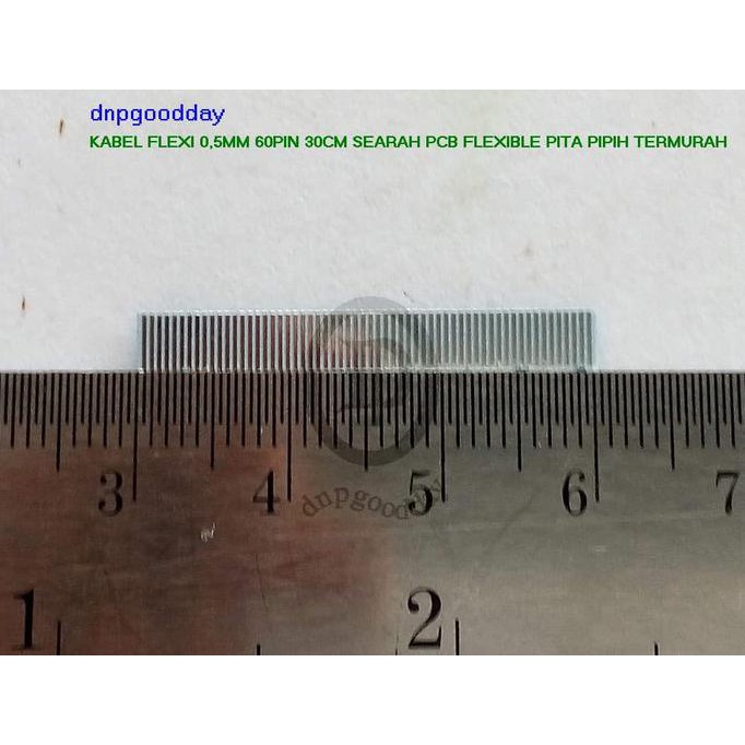 

Kabel Flexi 0,5Mm 60Pin 30Cm Searah Pcb Flexible Pita Pipih Termurah Dnpgood11 Ayo Order
