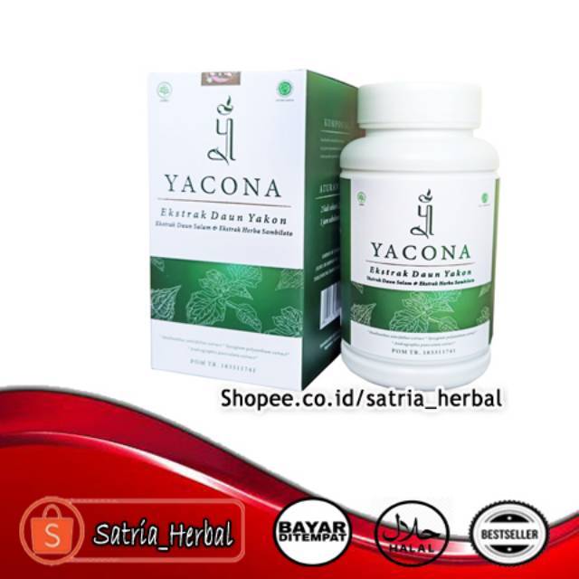 YACONA OBAT DIABETES AMPUH - YACONA ASLI ORIGINAL ANTI DIABETIK KENCANG MANIS TURUN CEPAT EFISIEM