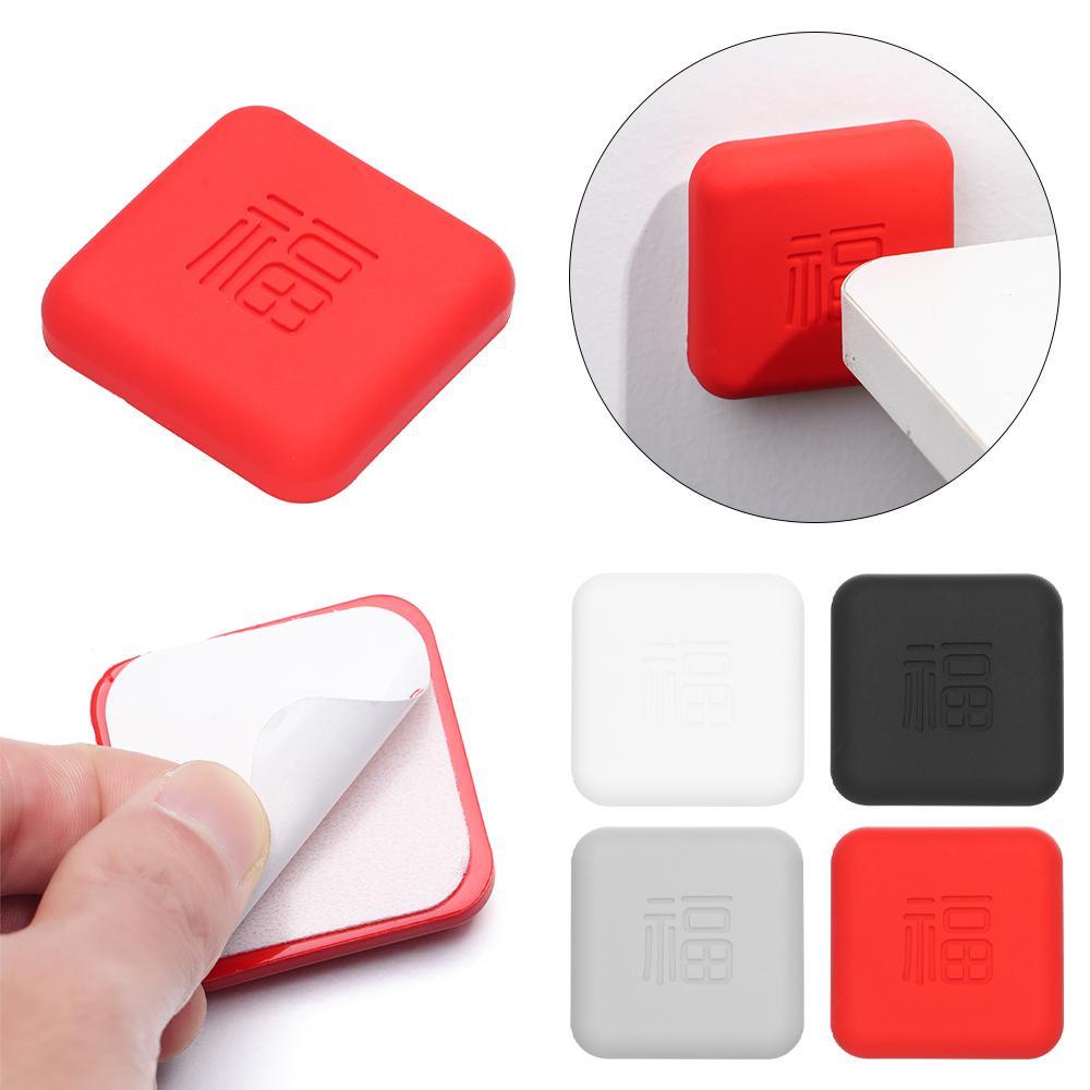 WONDER Door Stopper Silicone Anti crash Pad Self Adhesive Pengganjal Pintu