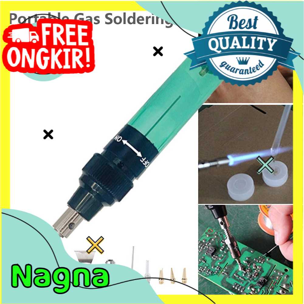 Solder Gas Butane Portable Iron Pen 1300C Welding Laser Pena