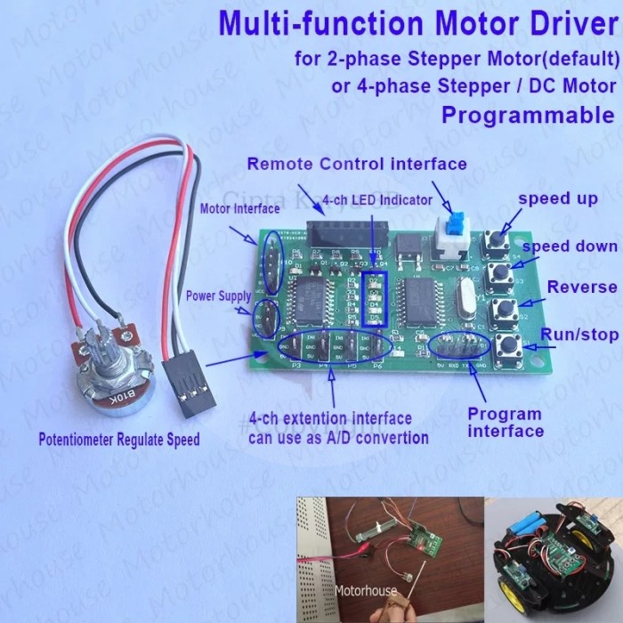 DC Motor PWM Driver Board Controller For DC Motor Max 5V-18V 12A-15A