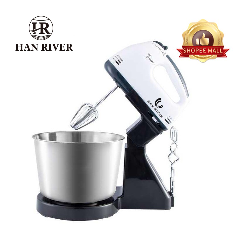 HAN RIVER Stand Mixer HRDDQ03WT Putih Shopee Indonesia