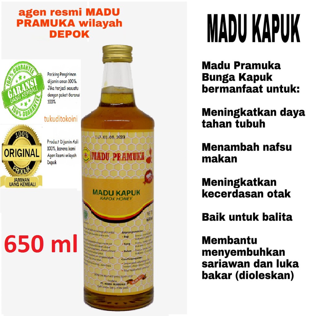 

Madu Pramuka MADU KAPUK 650 ML
