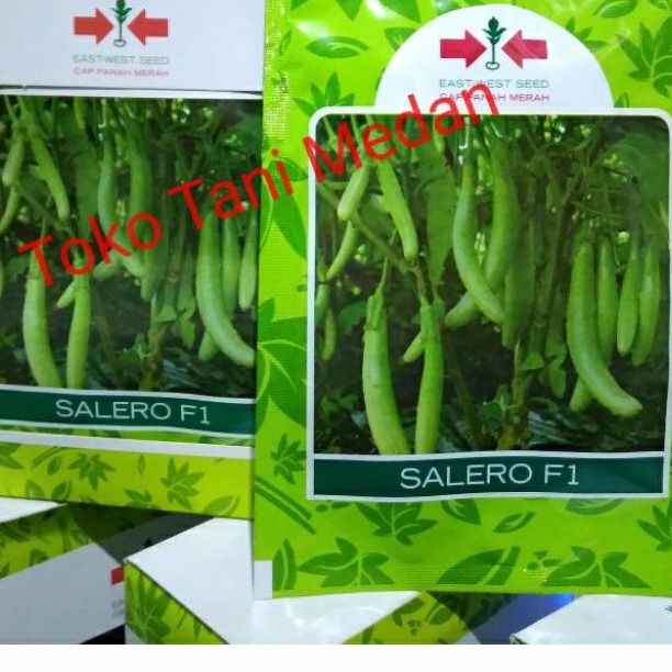Benih Terong Hijau Salero F1 isi 5 gram - Cap Panah Merah
