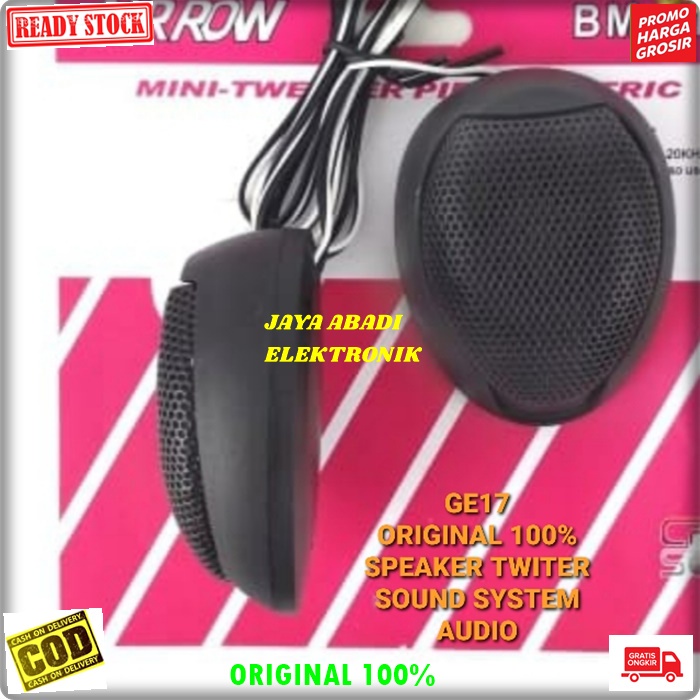 G17 ORI SPEAKER SUPER COBRA SPIKER SPEKER TWEETER TWITER PIEZOO PASIF SPK MINI TREBEL SOUND SISTEM S