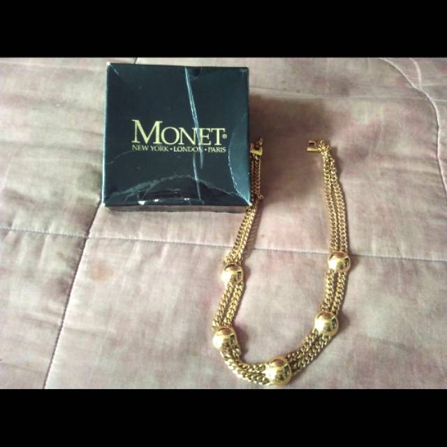 Kalung Necklace Monet Authentic