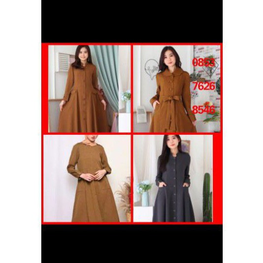 baju gamis seragam kantor PDH guru pegawai