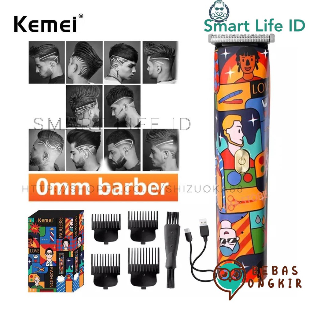 Kemei Alat Cukur Rambut Dewasa Bayi KM-5017 Hair Clipper Baby Cukuran Jenggot Kumis Kemei KM 5017