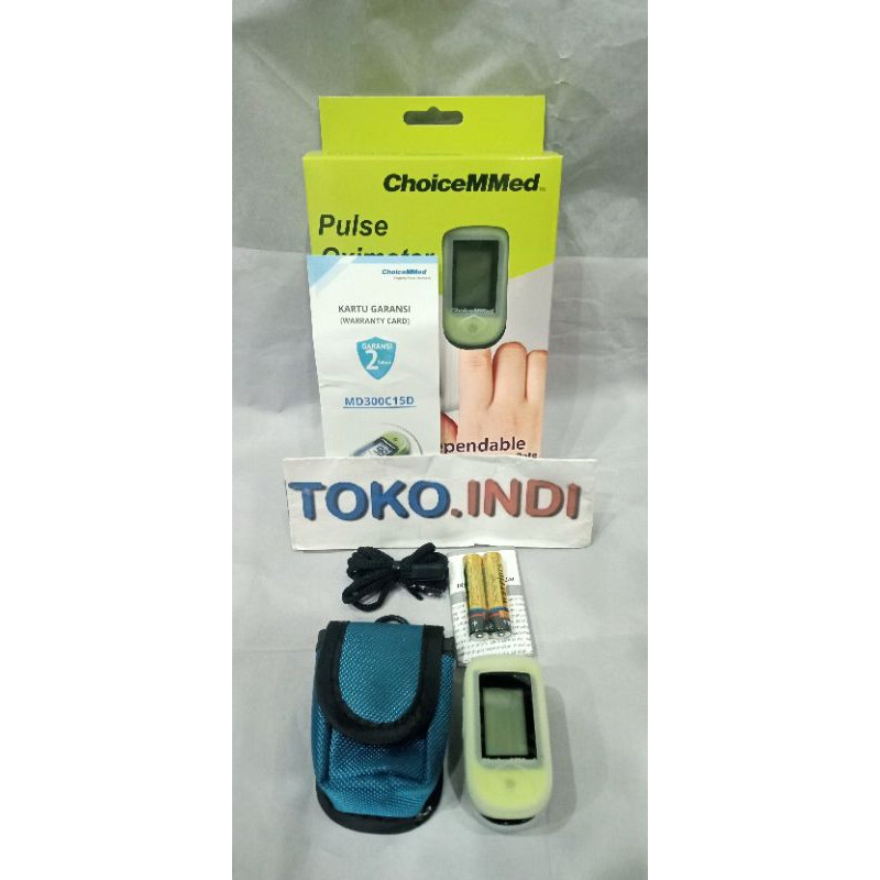 Pulse Oximeter ChoiceMMED / Oximeter ChoiceMMED / Alat Ukur Kadar Oxgen / Oximeter MD300C15D