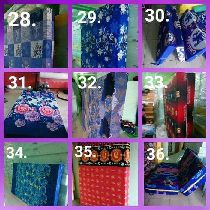 Sarung kasur lipat 4 ukuran 200x120x5