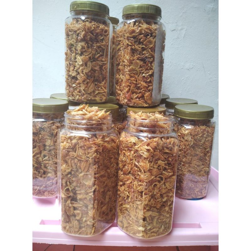 

Bawang goreng kemasan toples 220gr