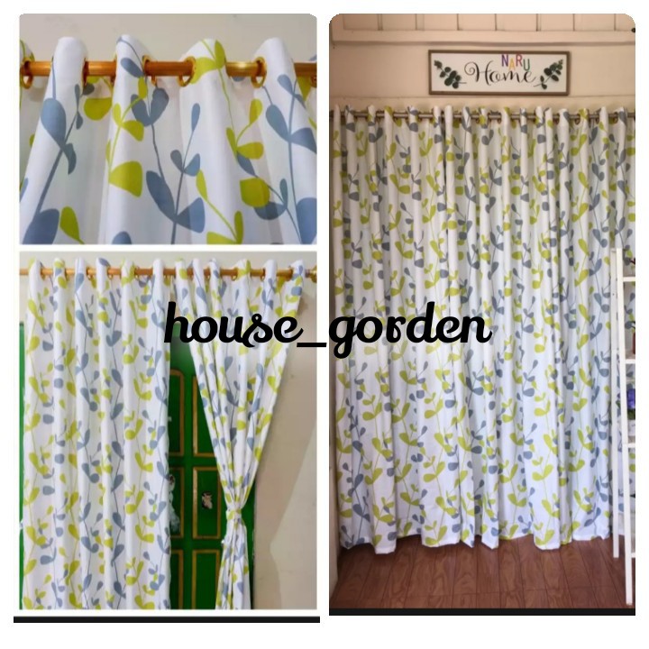 GORDEN MINIMALIS MOTIP MONTERO HIJAU HITAM MERAH