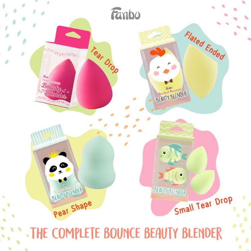 Fanbo Beauty Blender | Sponge | Spons Foundation | Alas bedak