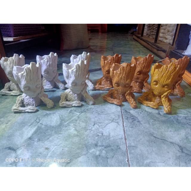 Patung aquascape/groot/miniatur aquascape
