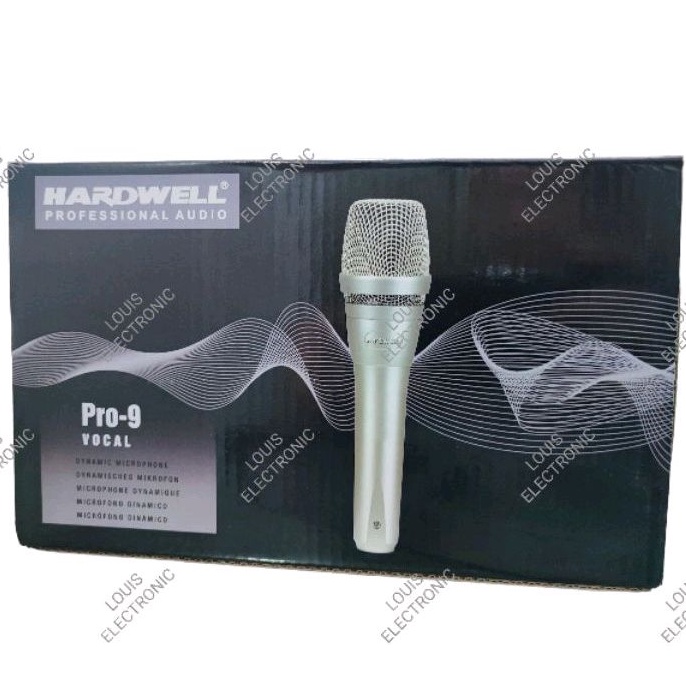 Mic Microphone Kabel HARDWELL PRO9 PRO-9 PRO 9 Vocal ORIGINAL