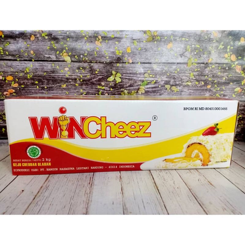 

WinCheez keju cheddar olahan 2kg