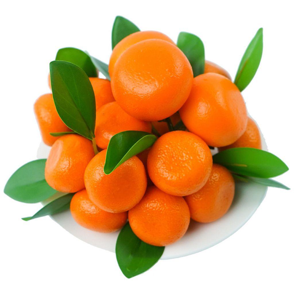 NICKOLAS1 Artificial Fruit Creative Bright Color with Fruits and Leaves Buah Imitasi Pajangan Buah 3-6 Cabang Dekorasi Pesta