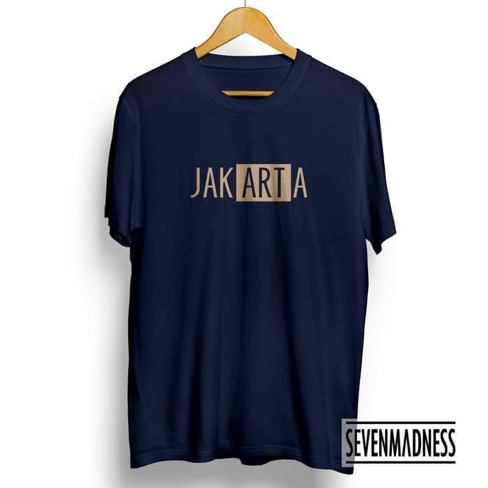 T-SHIRT BAJU KAOS DISTRO JAKARTA COTTON COMBED 30S MURAH