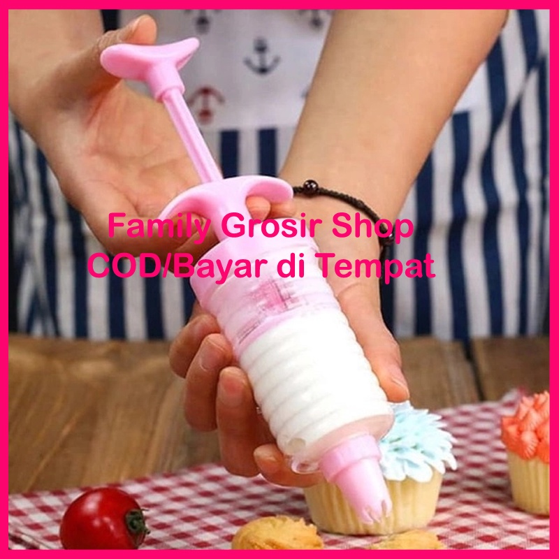 Alat penghias kue 8 in 1 cake pen cake decoration