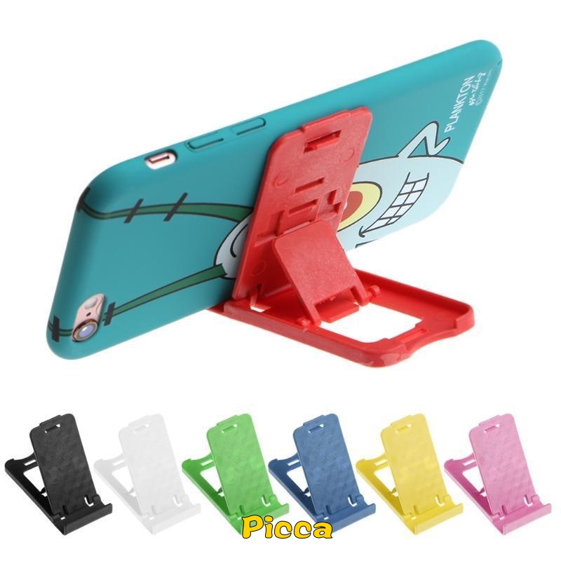 Stand Holder Ponsel Universal Portabel Model Lipat 3D Dapat Disesuaikan Untuk IPhone Dan Android