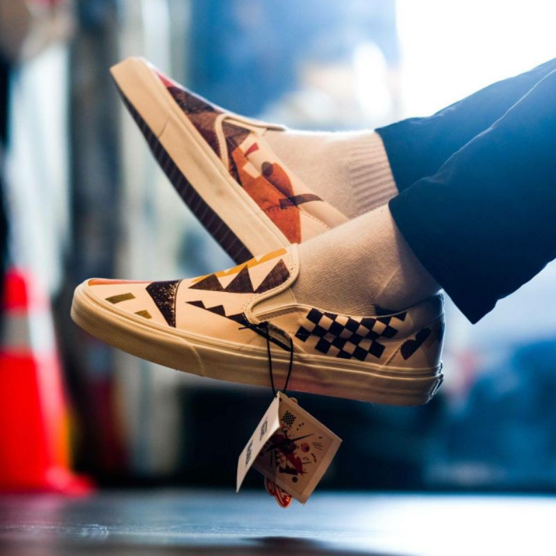 SEPATU VANS SLIP ON X MOMA VASILY KADINSKY ORIGINAL BNIBWT