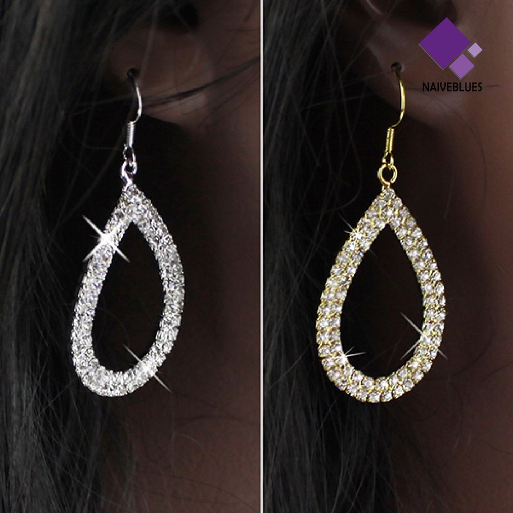 Anting Hoop Model Tear Tear Untuk Festival