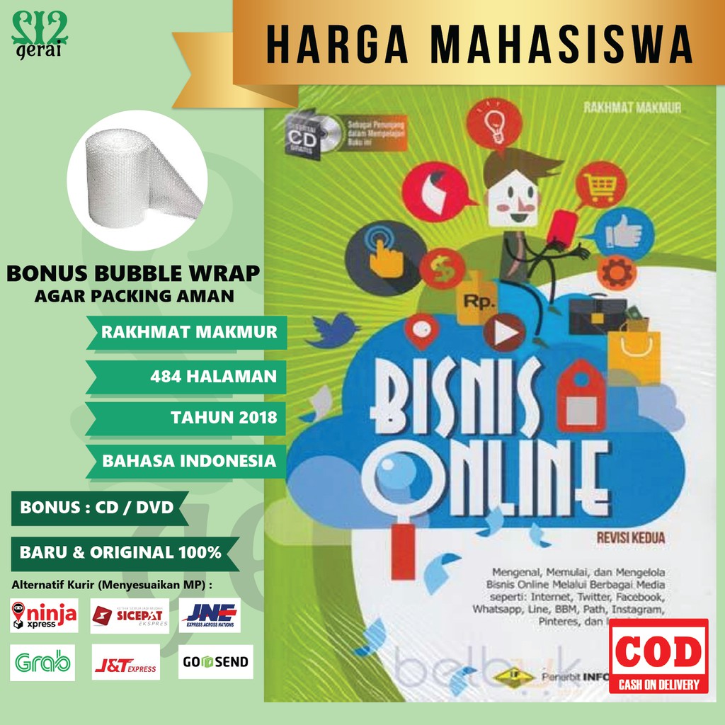 HARGA MAHASISWA Buku Bisnis Online plus CD - Rakhmat ...