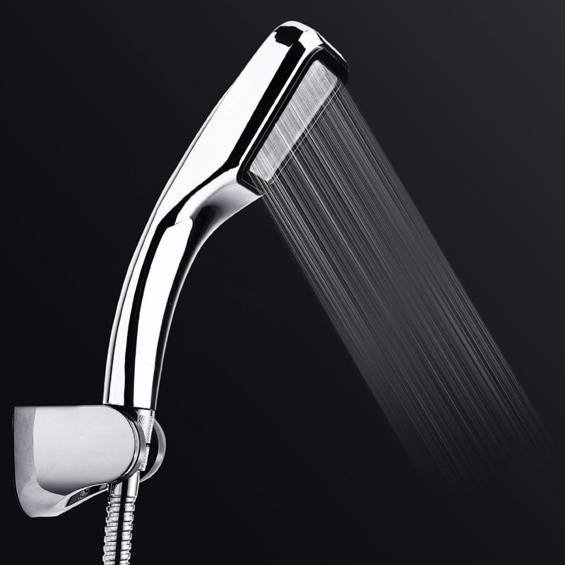 Kepala Shower Filter Aerator 300 Hole - Silver