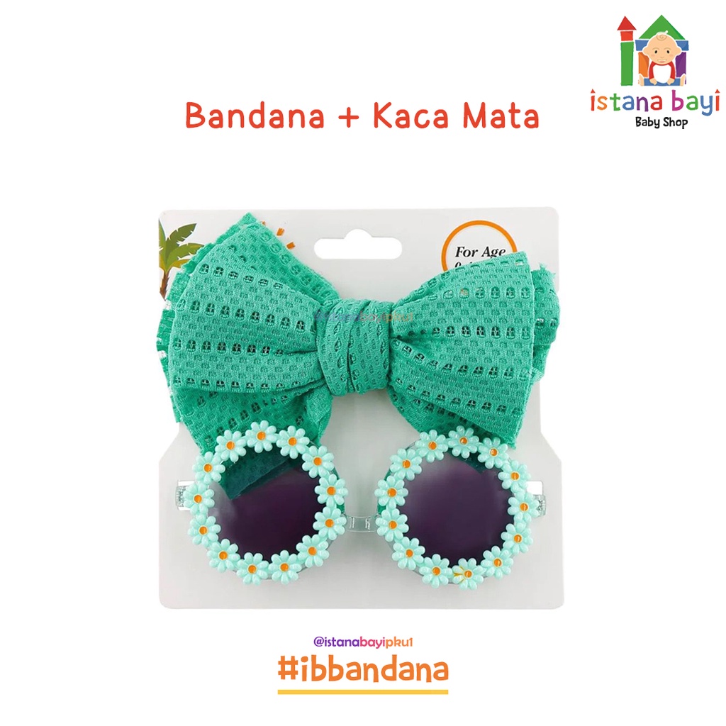 Carterlove Baby Headband + Kacamata /Kacamata anak/Kacamata ala korea