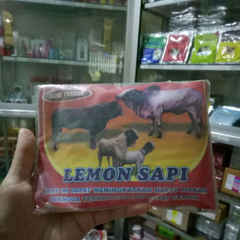 LEMON SAPI JAMU SAPI NAFSU MAKAN SAPI