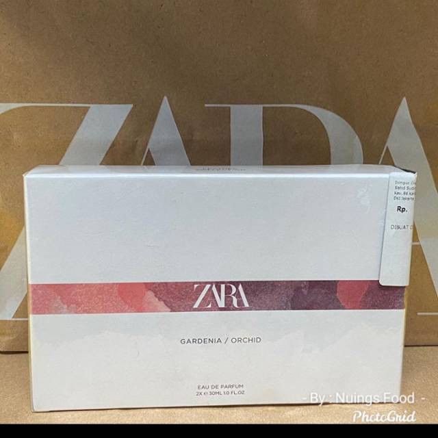 Zara gardenia & orchid