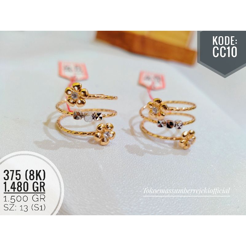 x6 cincin / cincin 3 layer / cincin 2 layer / cincin stempel dewasa / cincin kadar 300 / cincin kada