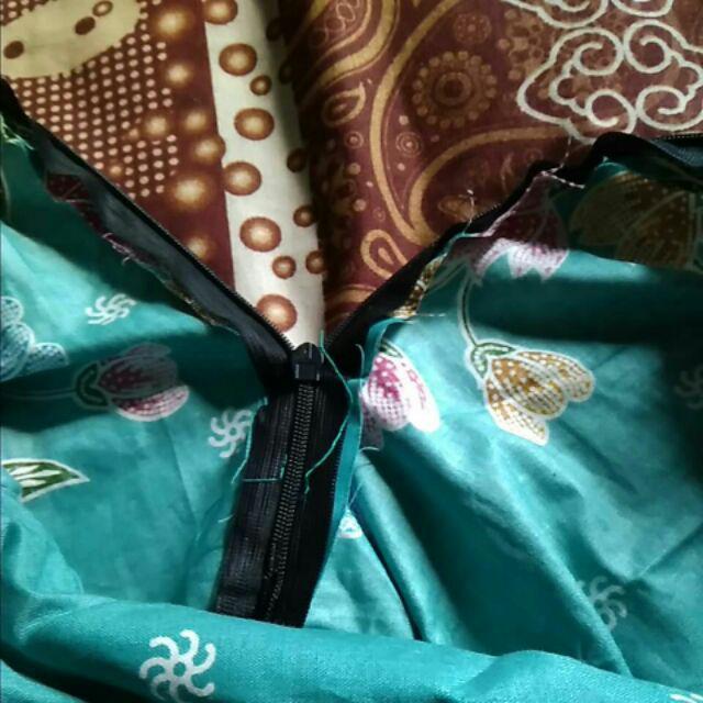 Tunic Santika Pias Cibulan #4 / Tunik Batik Cantik Pastel Kantor / Seragam Batik Jumbo Xxl