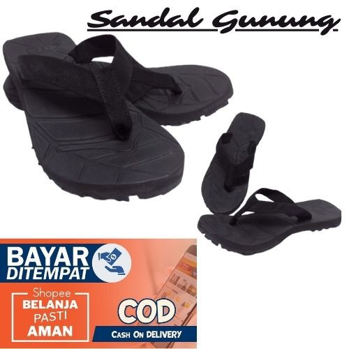 Sandal gunung pria wanita murah berkualitas / sandal gunung hiking / sandal gunung tebal anti slip