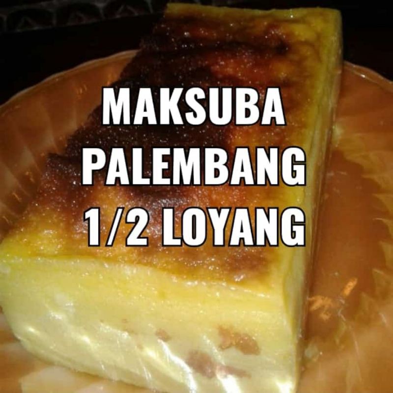 

Maksuba Kue Asli Palembang ½loyang uk 20*10