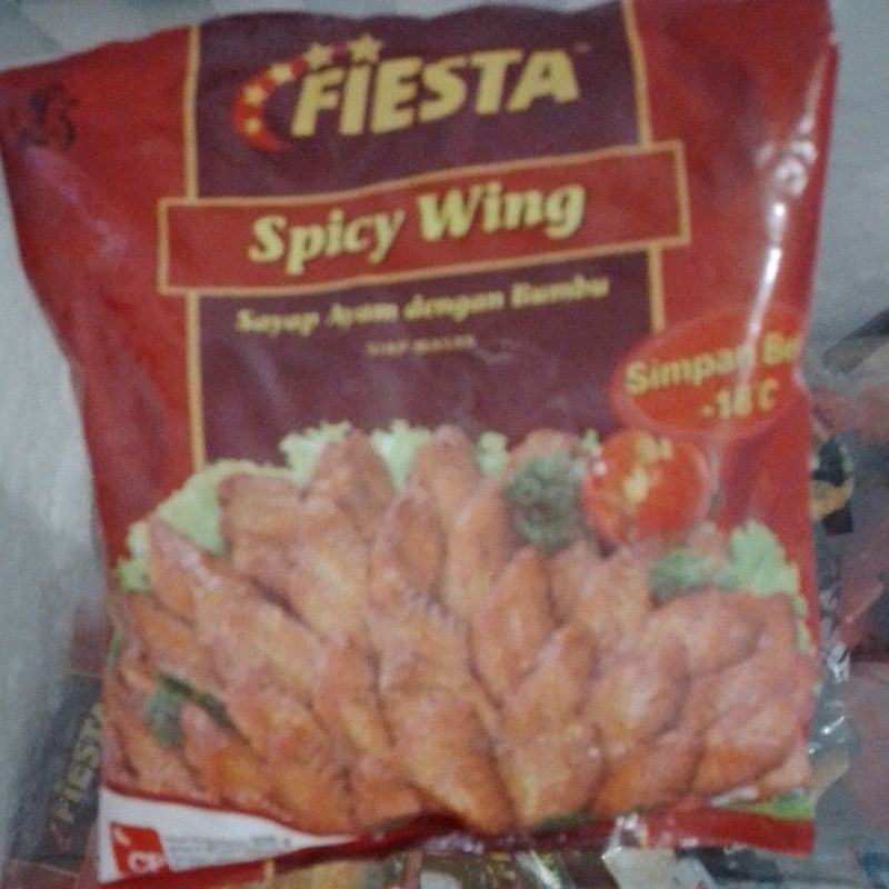 

Fiesta SpcyWings Ayam Sayap Berbumbu 500gr