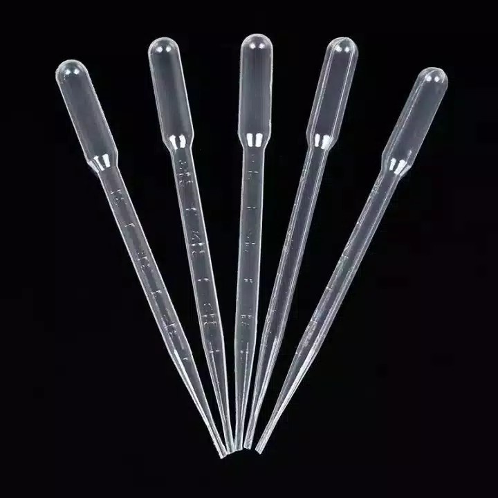 Pipet Plastik / Pipette Plastic 3 ml Panjang 15 cm Takar Cairan Pipet Tetes - Sedot 1 pcs