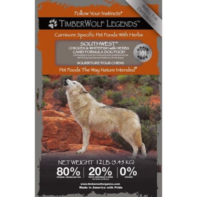 Jual Dog Food Timberwolf Legend Southwest Chicken & Whitefish Puppy