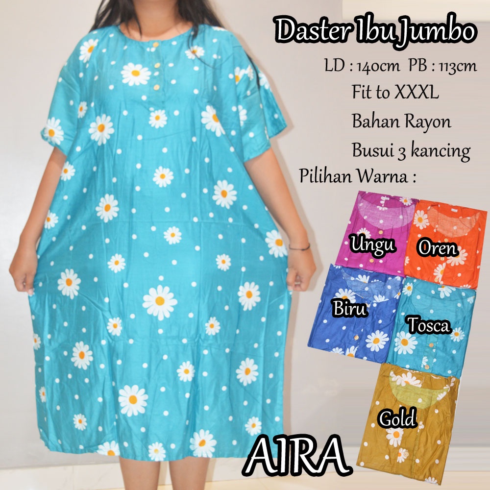 Daster super jumbo murah / daster bigsize LD : 140cm PB : 113 daster ibu ukuran besar