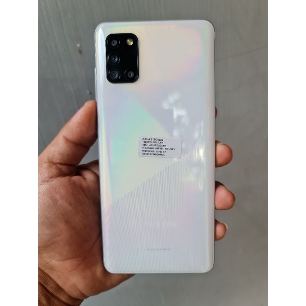 Samsung A31 Resmi SEIN Ram 8/128, Samsung A 31