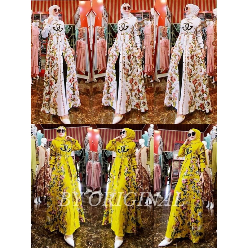 set  Original SHR Sahira / Gamis Maxy Ori SYR Syahira
